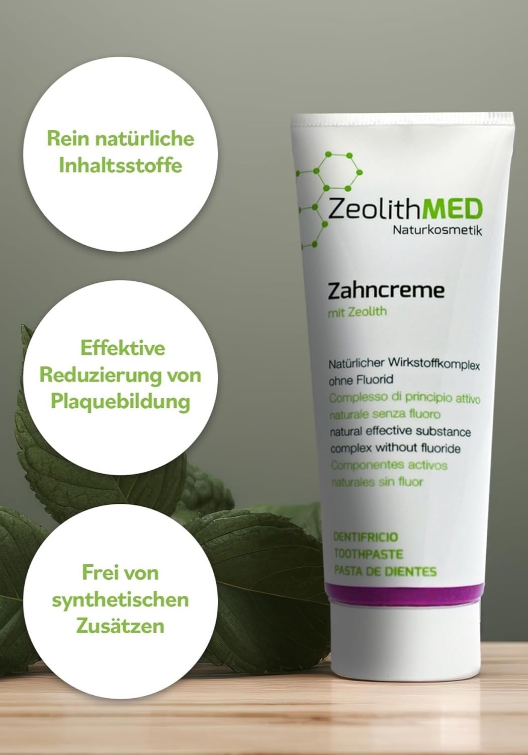 Premium Paket: Detox-Pulver, Flohsamenschalen, Zahncreme, Trinkflasche & Ratgeber