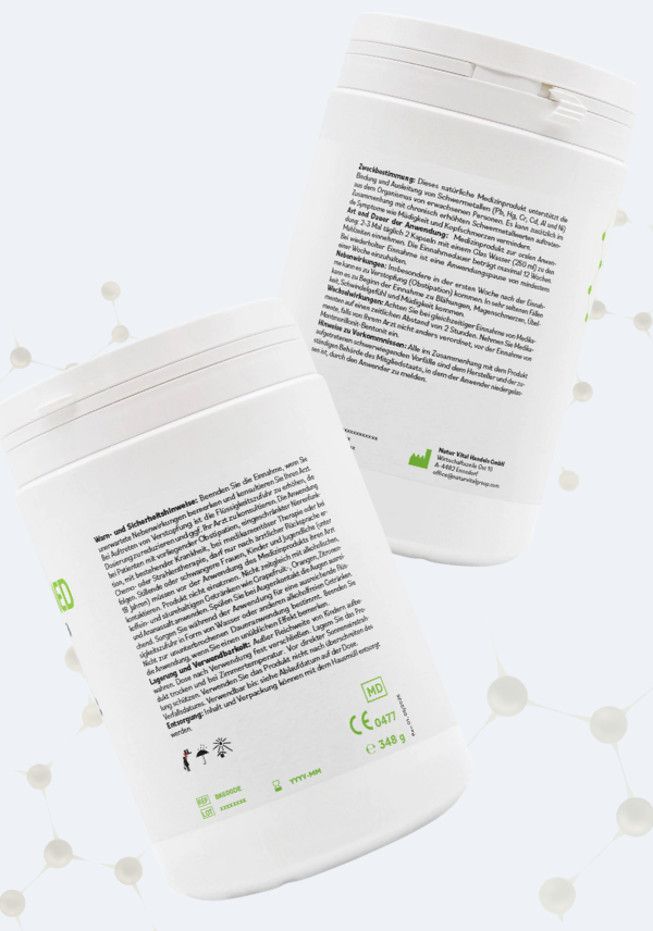 BentonitMED 600 Detox-Kapseln, Medizinprodukt mit CE-Zertifikat