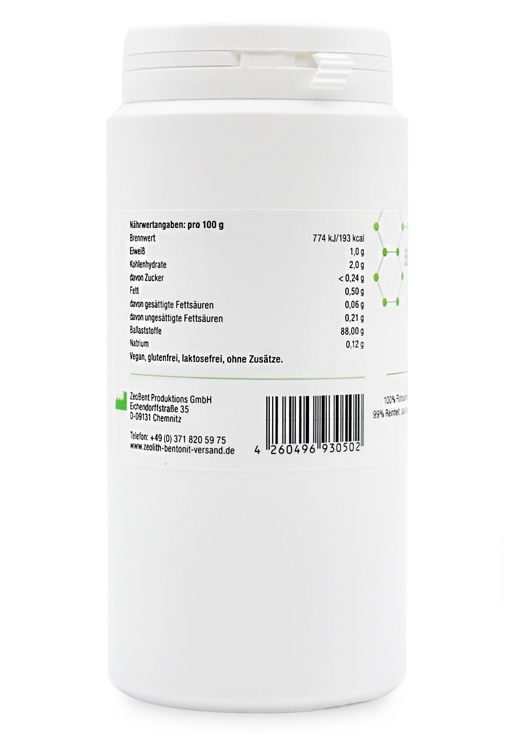 BIO-Flohsamenschalen 200 Kapseln (Psyllium) DE-ÖKO-070, zur inneren Anwendung