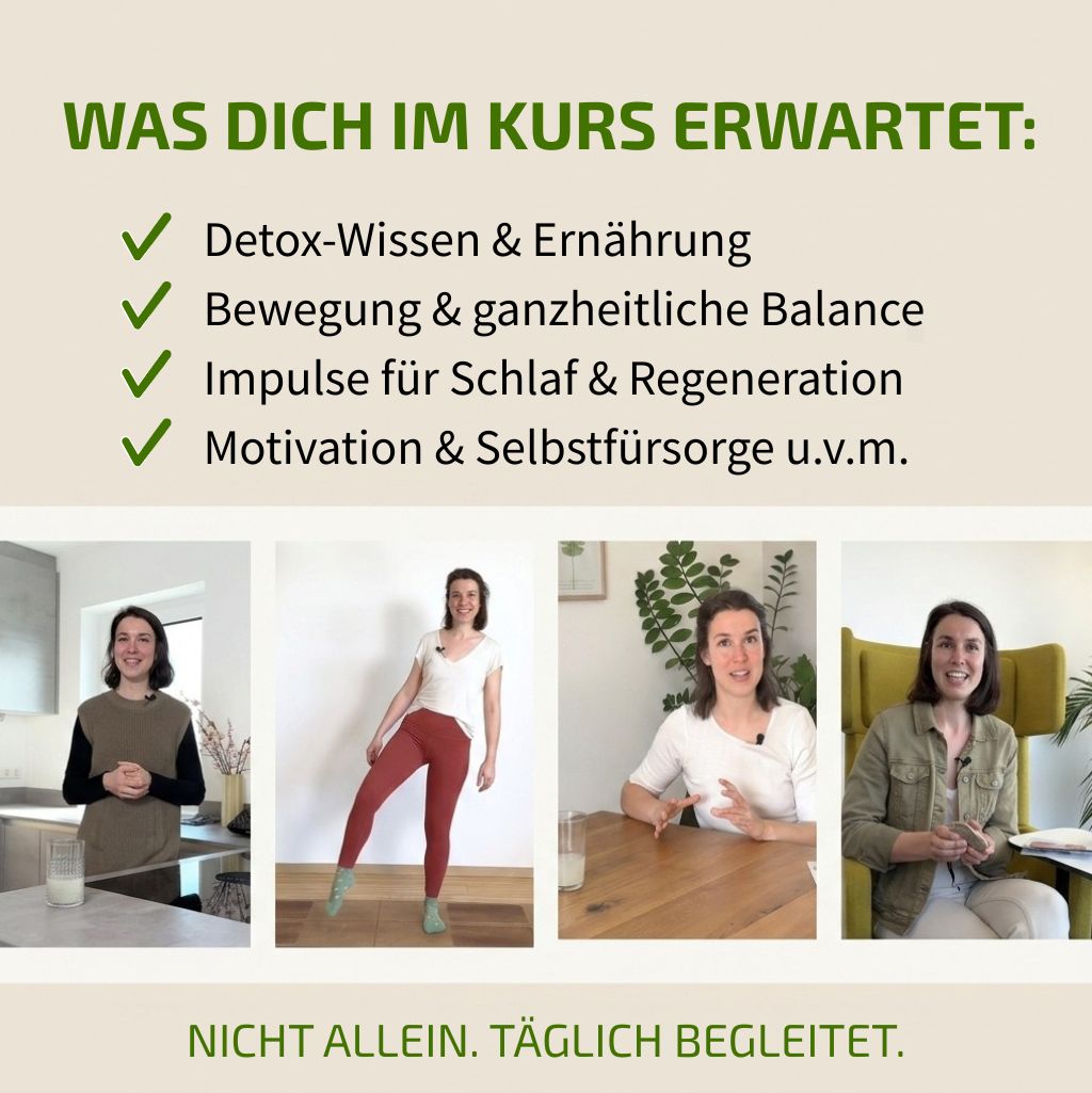 Einsteiger-Set: Detox-Pulver, inkl. Trinkflasche, Journal & Videokurs mit Heilpraktikerin Marika Müller
