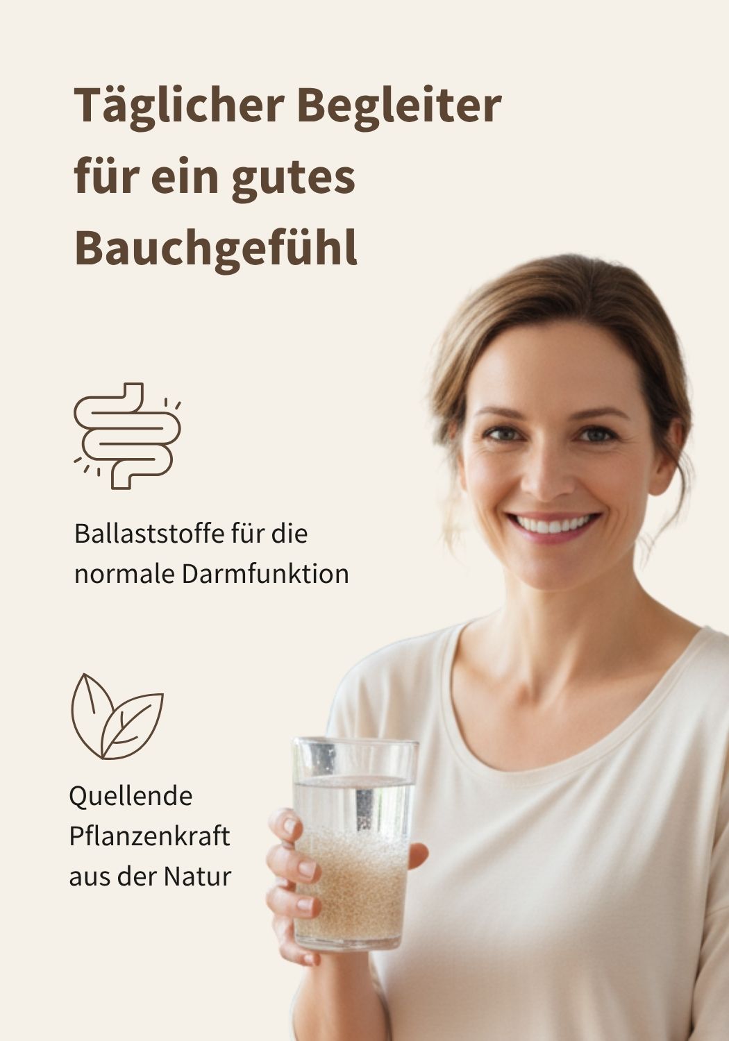 BIO-Flohsamenschalen gemahlen 500g Pulver (Psyllium) DE-ÖKO-070, zur inneren Anwendung