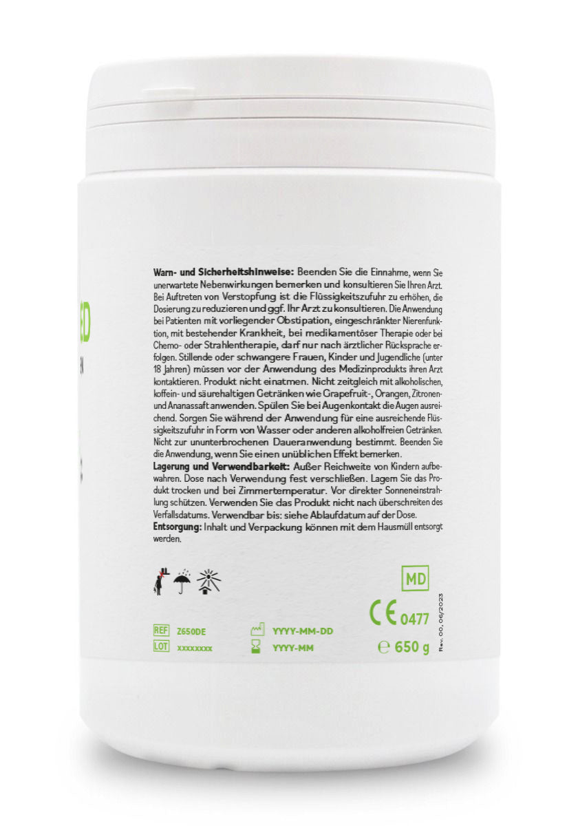 ZeolithMED detox powder 650g, medical device with CE certificate