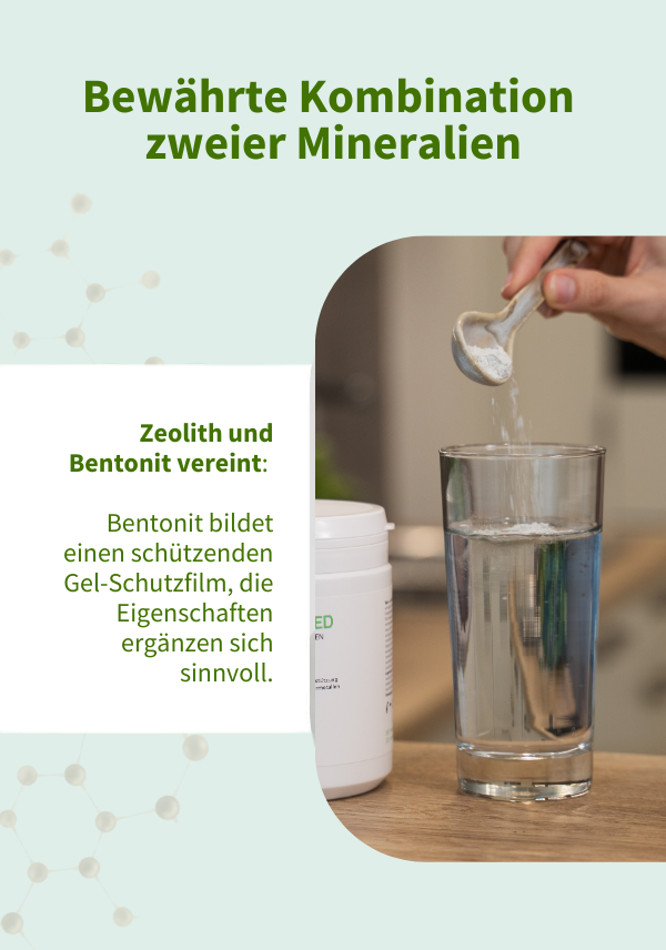 ZeoBentMED Detox-Pulver ultrafein 120g, Medizinprodukt mit CE-Zertifikat
