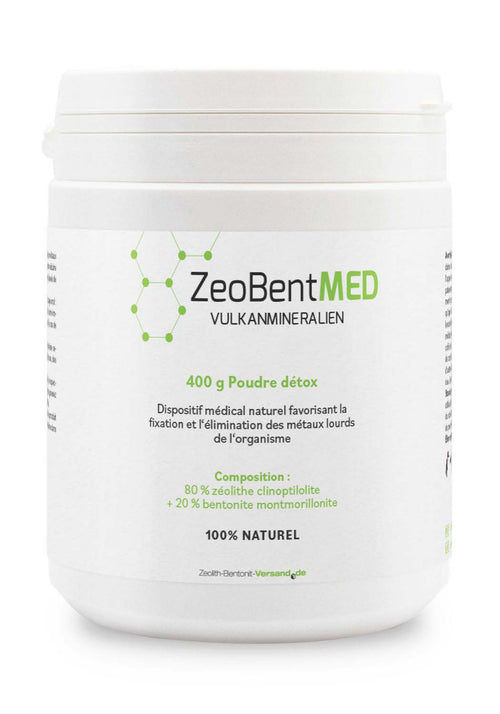 ZeoBentMED Poudre Detox 400g
