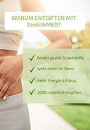 Starter-Set: Detox-Pulver, inkl. Trinkflasche und Ratgeber