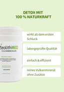 Starter-Set: Detox-Pulver, inkl. Trinkflasche und Ratgeber