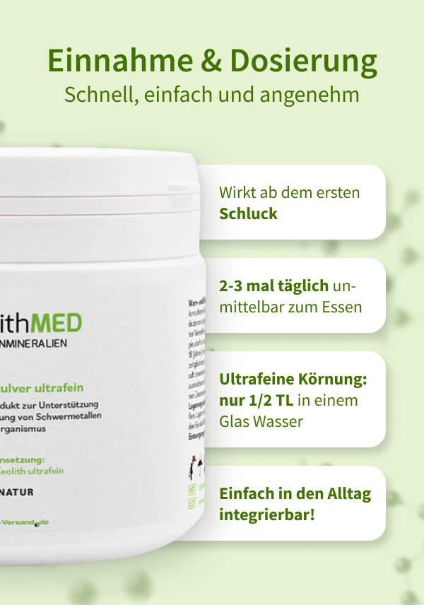 ZeolithMED detox powder ultra-fine 200g, medical device with CE certificate