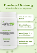 ZeolithMED detox powder 200g, medical device with CE certificate