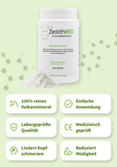 ZeolithMED detox powder 200g, medical device with CE certificate