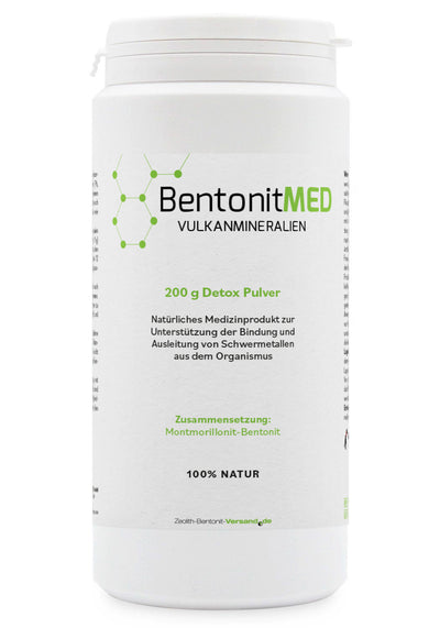 BentonitMED detox powder 200g, medical device with CE certificate