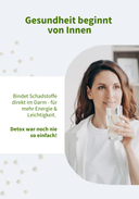 BentonitMED polvere detox 600g, dispositivo medico con certificato CE