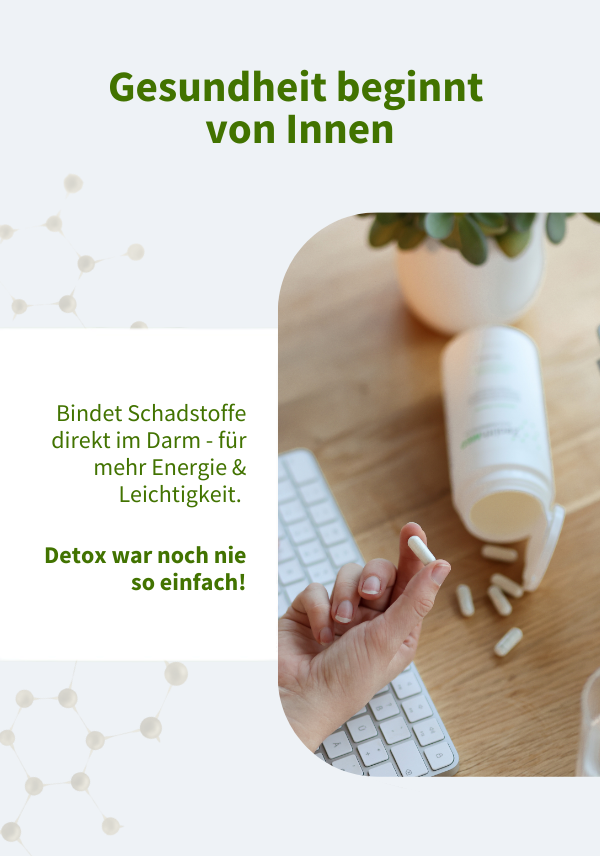 BentonitMED 600 Detox-Kapseln, Medizinprodukt mit CE-Zertifikat
