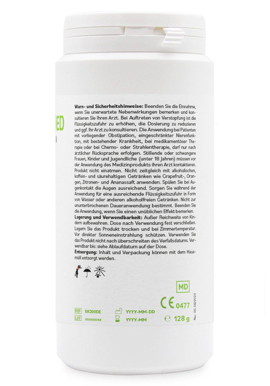 BentonitMED 200 Detox-Kapseln, Medizinprodukt mit CE-Zertifikat