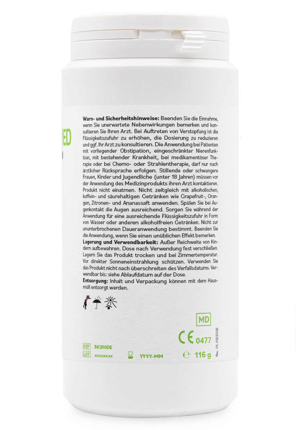 BentonitMED 200 capsule detox, dispositivo medico con certificato CE
