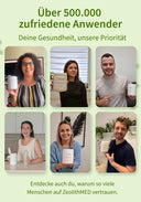 ZeolithMED polvo detox ultrafino 60g, producto sanitario con certificado CE
