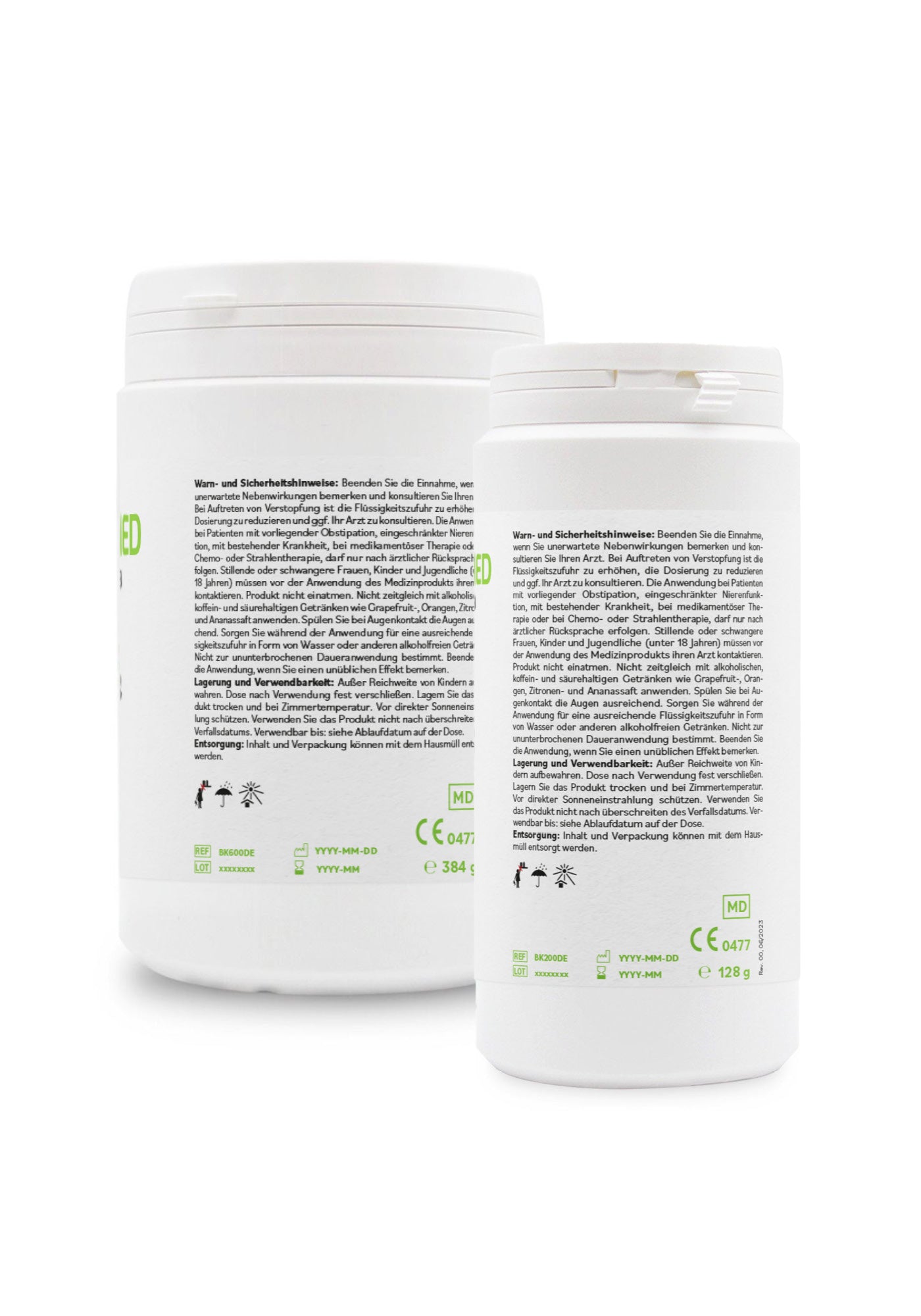 BentonitMED 200 + 600 detox capsules in an economy pack, medical products with CE certificate