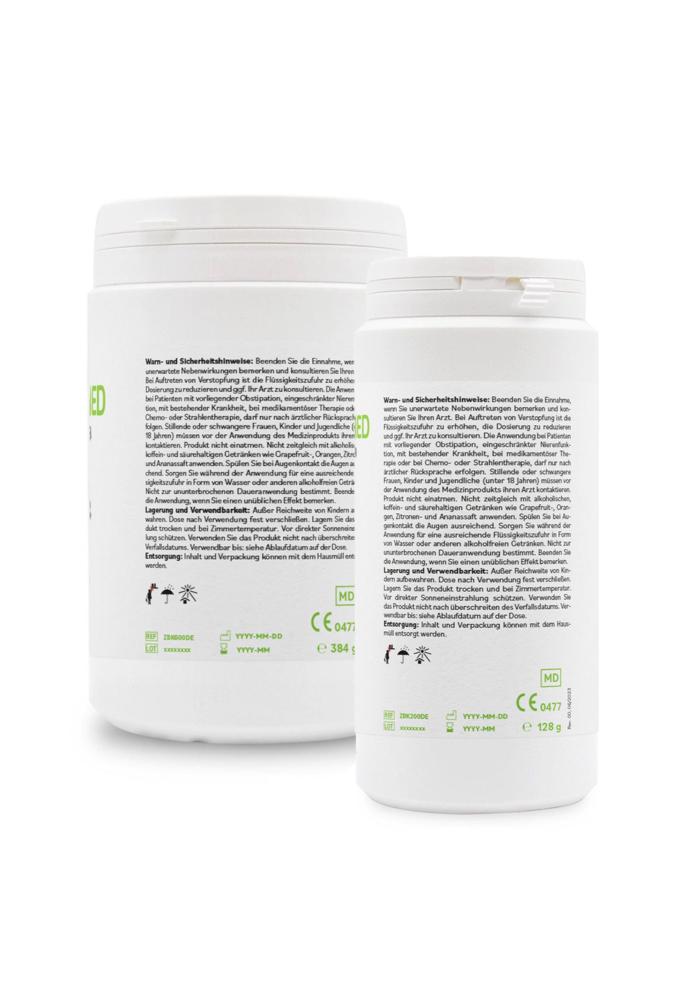 ZeoBentMED 200 + 600 detox capsules in an economy pack, medical device with CE certificate