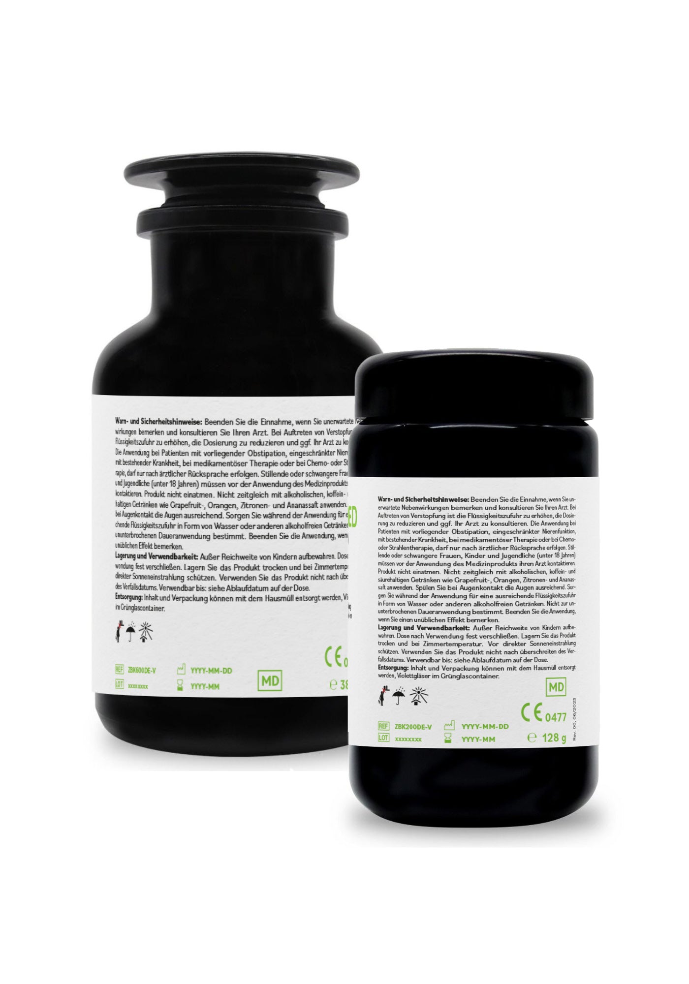ZeoBentMED 200 + 600 Detox-Kapseln im Sparpack, Medizinprodukt mit CE-Zertifikat