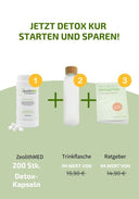 Starter-Set: Detox-Kapseln inkl. Trinkflasche und Ratgeber
