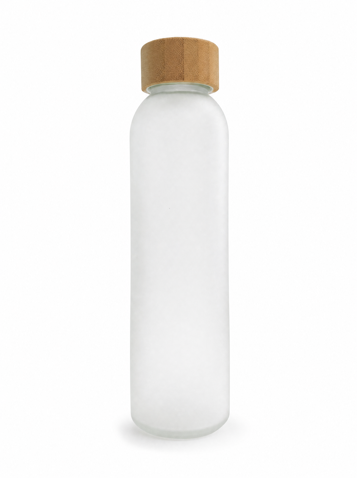 Botella de cristal de 500 ml (blanca/transparente)