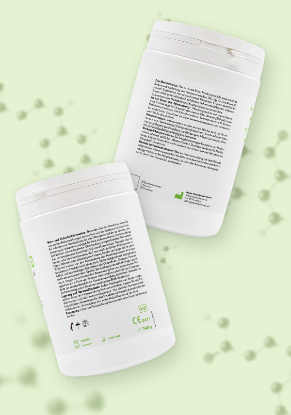 ZeolithMED 600 detox capsules, medical device with CE certificate