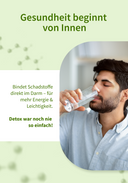 ZeolithMED polvo detox ultrafino 60g, producto sanitario con certificado CE