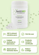 ZeolithMED polvere detox 400g, dispositivo medico con certificato CE