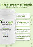 ZeolithMED polvere detox 400g, dispositivo medico con certificato CE