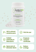 ZeoBentMED detox en polvo 200 g, producto sanitario con certificado CE