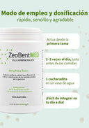 ZeoBentMED detox en polvo 200 g, producto sanitario con certificado CE