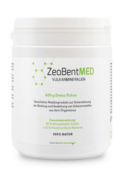 ZeoBentMED detox powder 400g, medical device with CE certificate