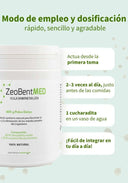 ZeoBentMED detox en polvo 400g, producto sanitario con certificado CE