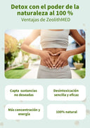ZeoBentMED 200 cápsulas de desintoxicación, producto sanitario con certificado CE