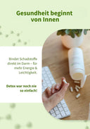 Starter-Set: Detox-Kapseln inkl. Trinkflasche und Ratgeber