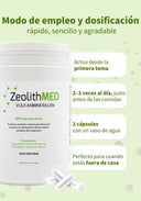 ZeolithMED 600 capsule detox, dispositivo medico con certificato CE