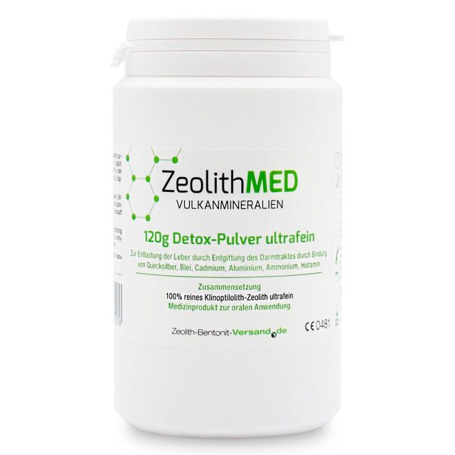 ZeolithMED Detox-Pulver ultrafein 120g